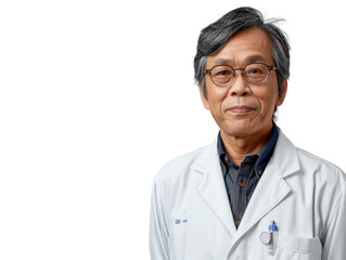 Senior Asian Male Pharmacist