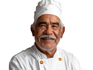 Senior Latino Male Chef