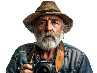 Senior Caucasian Male Photographer