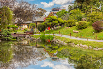 Partial view of the Japanese Garden