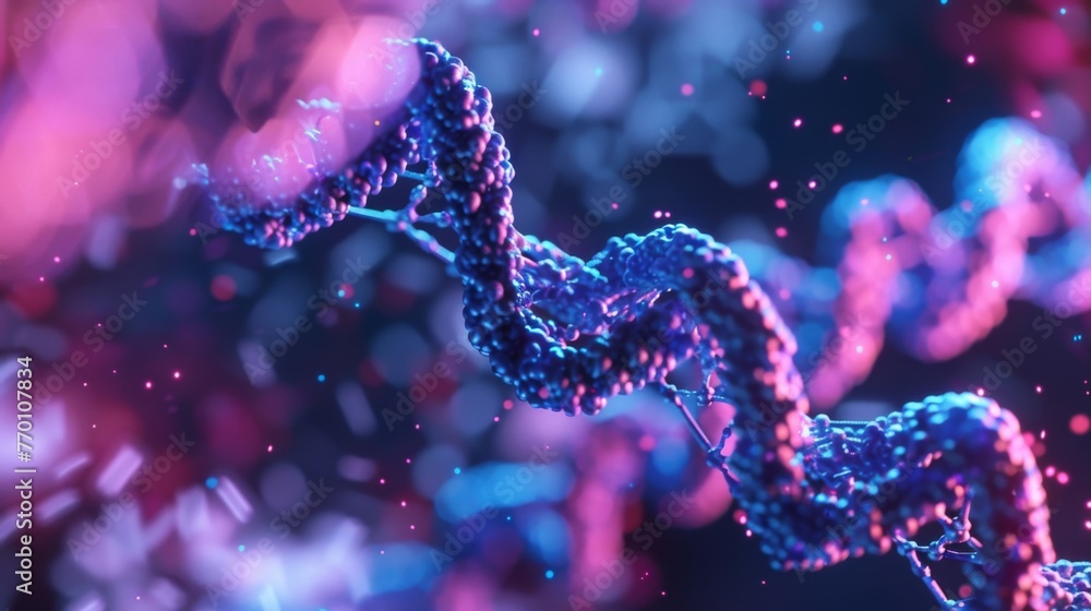 Poster a highresolution image of a protein complex bound to dna highlighting the importance of nucleic acid
