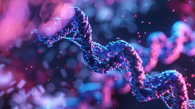 A highresolution image of a protein complex bound to DNA highlighting the importance of nucleic acids in regulating and carrying out