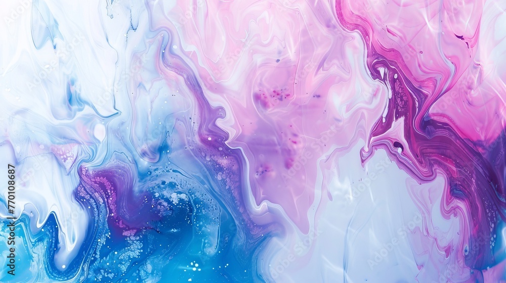 Poster vibrant swirling colors create a mesmerizing marble effect in this abstract fluid art, invoking a se