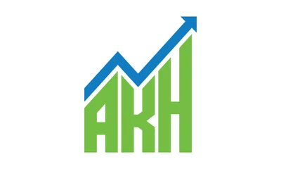 Foto op Plexiglas AKH financial logo design vector template.  © Gakiya