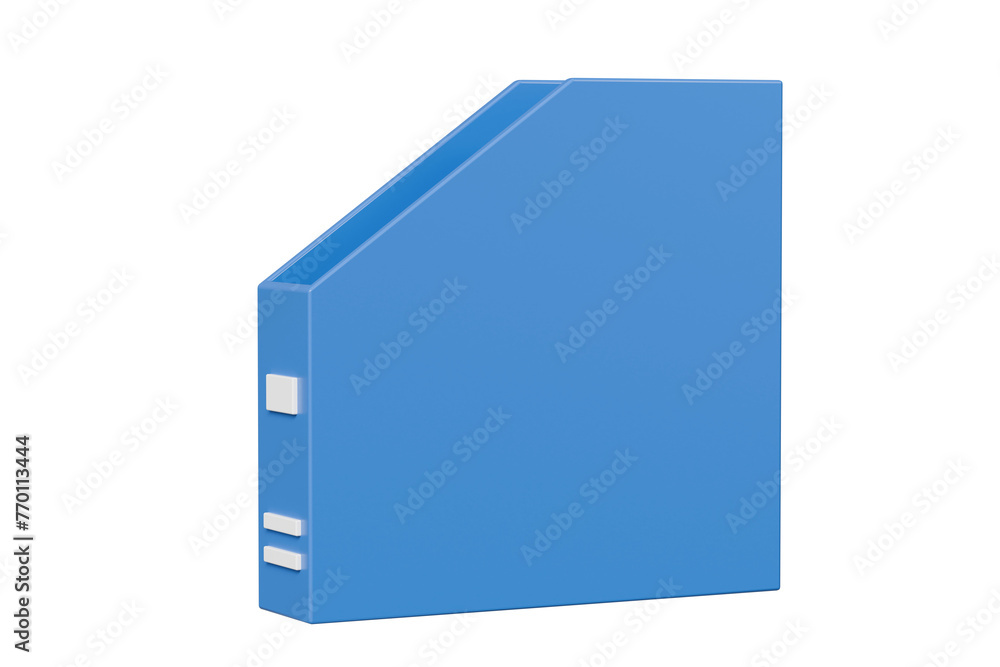 Poster 3d documents storing. document folder archive storage icon. 3d rendering illustration.