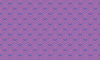 Dive into a world of vibrant contrast with this pink and blue geometric pattern. Perfect for modern and stylish designs.
