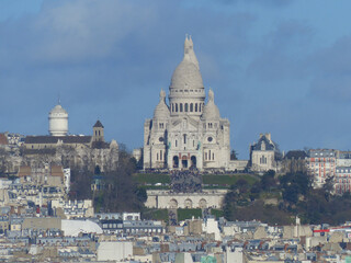 Sacré Coeur Vue Paris France