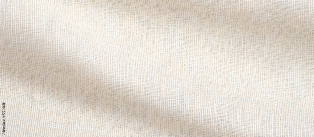 Poster a closeup of a white fabric with a blurred background showcasing intricate patterns and textures. th