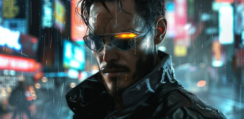 City in virtual reality