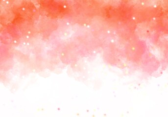 Fototapeta premium Abstract Red Watercolour Texture Background
