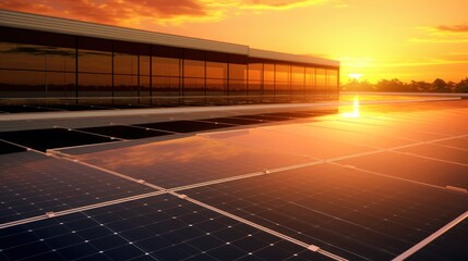 aerial new energy solar photovoltaic