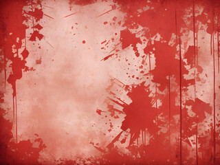 Red grunge background design, Abstract red colour background design, Cement surface concrete, texture background design.