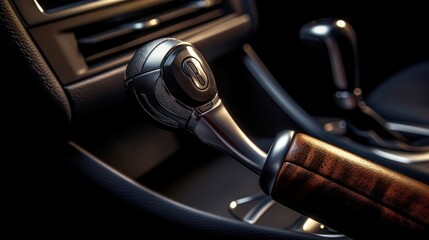 Automotive interior shift lever