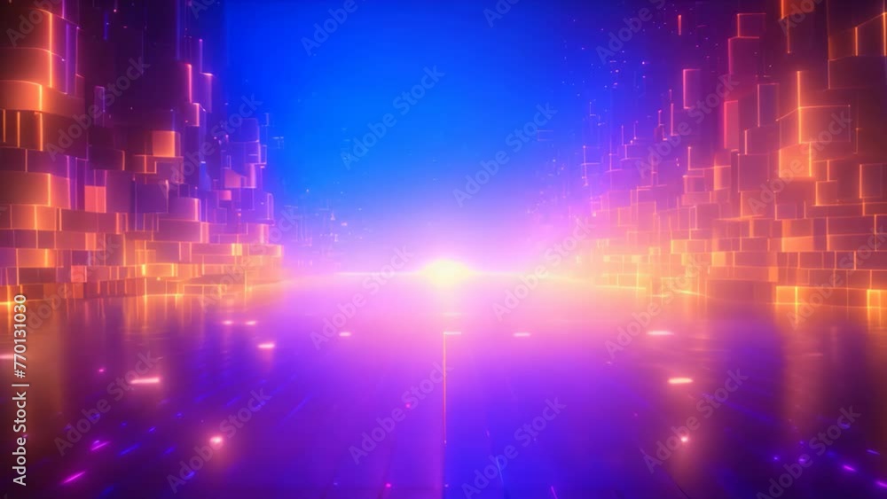 Poster abstract futuristic technology background, 3d render, computer digital image, abstract technology ba