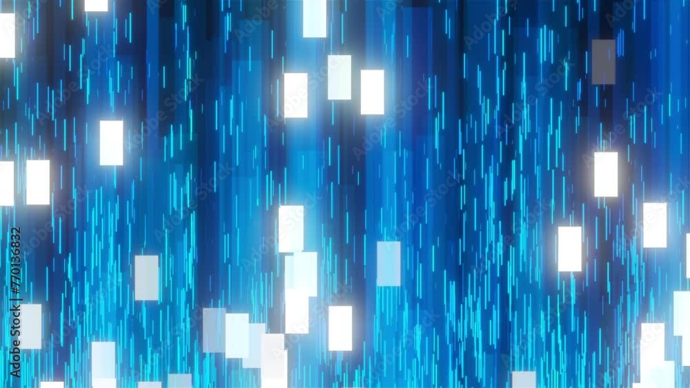 Poster abstract data communication. computer generated 3d render
