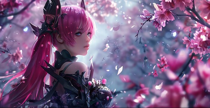 Whispers of Blossoms: Kumin's Armor