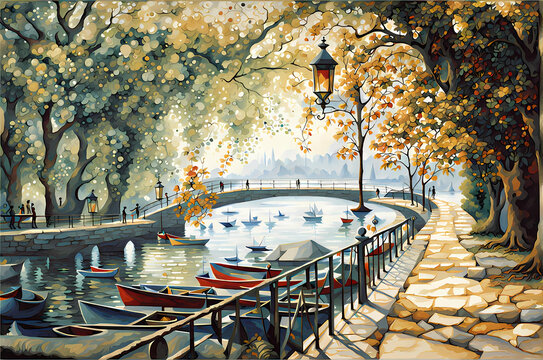 annecy, le pont des amours,