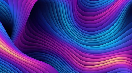 Obraz premium a background with intersecting curves creating an optical illusion effect
