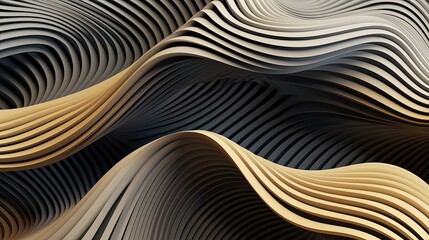 a background with intersecting curves creating an optical illusion effect