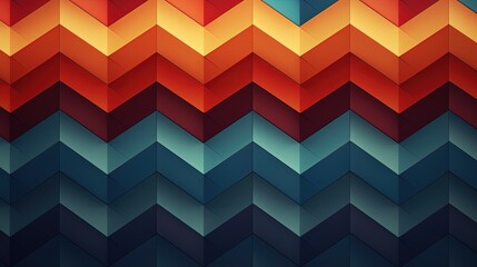 a geometric background with diagonal lines forming a zigzag pattern