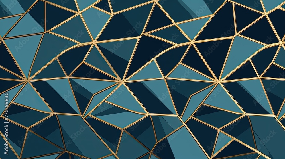 Poster a seamless pattern of interconnected diamonds in a tessellation design