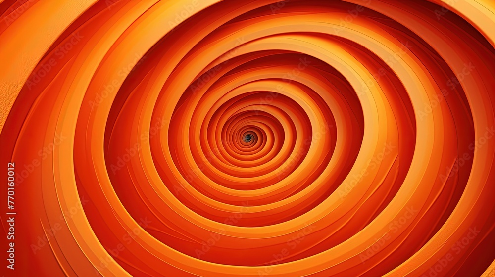 Poster an abstract background with concentric circles in a spiral formation