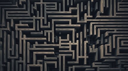 abstract pattern resembling a maze