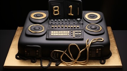 Decade-Themed Cake Celebrate a milestone birthday by referencing fashion, music, or pop culture from a specific decade.