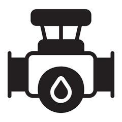 pipe glyph icon