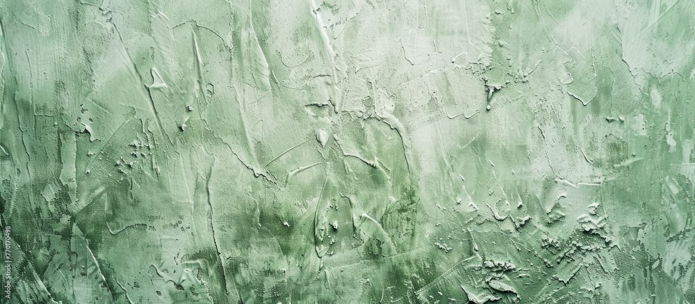 Canvas Prints light green painted stucco wall texture with an abstract grunge decorative effect. handmade rough ar