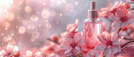 A loyalty card design for a cosmetic store with an elegant, shiny motif