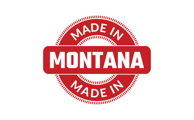 Made In Montana Rubber Stamp