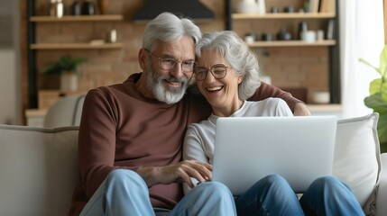 Affectionate Middle-Aged Couple in Natural Setting
