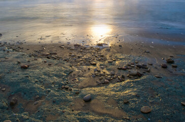 sea and rocks, Costa de La Speranza, Villanova Monteleone. SS, Sardinia. Italy
