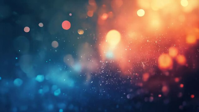 abstract background with bokeh defocused lights and stars.