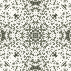 seamless abstract pattern and texture. Symmetrical pattern of watercolors and bubbles