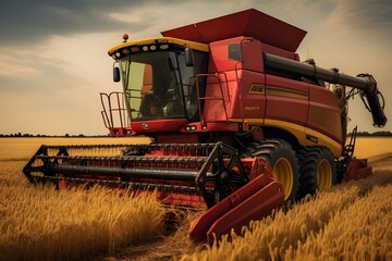 Fototapeta premium Advanced_Agricultural_Machinery beautiful pics