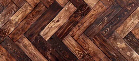 Parquet seamless floor texture with herringbone design