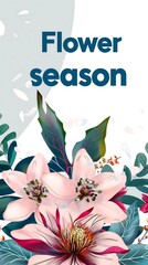 Modern Surreal Floral Design - Flower Season