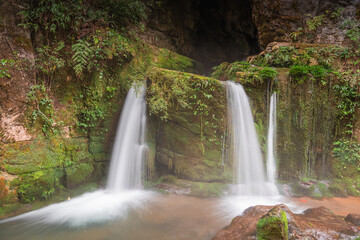 Waterfall at Wulong National Park, Chongqing, China