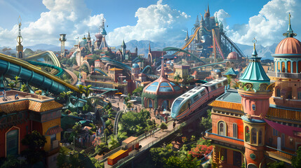 The future of fun imagining innovative theme park exhibition