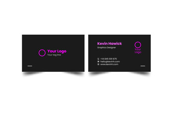 corporate business card layout modern template design professional visiting card creative stylish template personal unique visiting card clean luxury business card