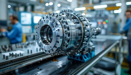 Obraz premium Precision Engineering with CAD Tools, 