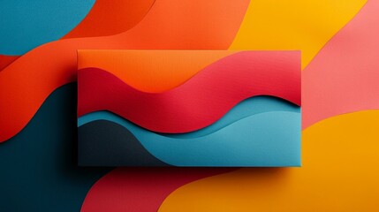 Obraz premium A brand identity for a creative agency that prides itself on vibrant ideas