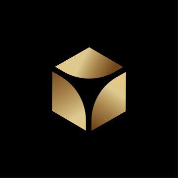 Geometric Luxury Blockchain Logo