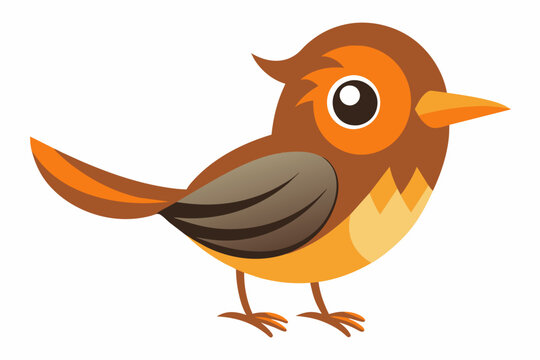 recommend clip art: thrush bird silhouette vector illustration