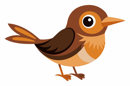 recommend clip art: thrush bird silhouette vector illustration