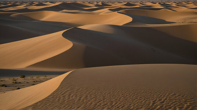 Imperial Sand Dunes Recreation Area, California, USA.generative.ai