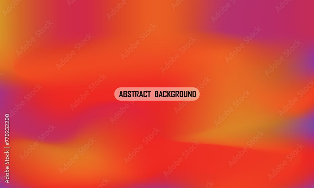Poster abstract blurred gradient fluid vector background design