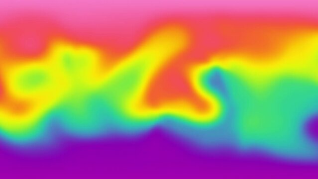 Colorful rainbow blurry gradient abstract moving background. 4k background abstract.